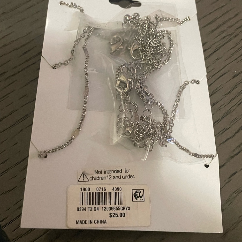 Inspired Life Silver Gemstone Multi Necklace - image 4